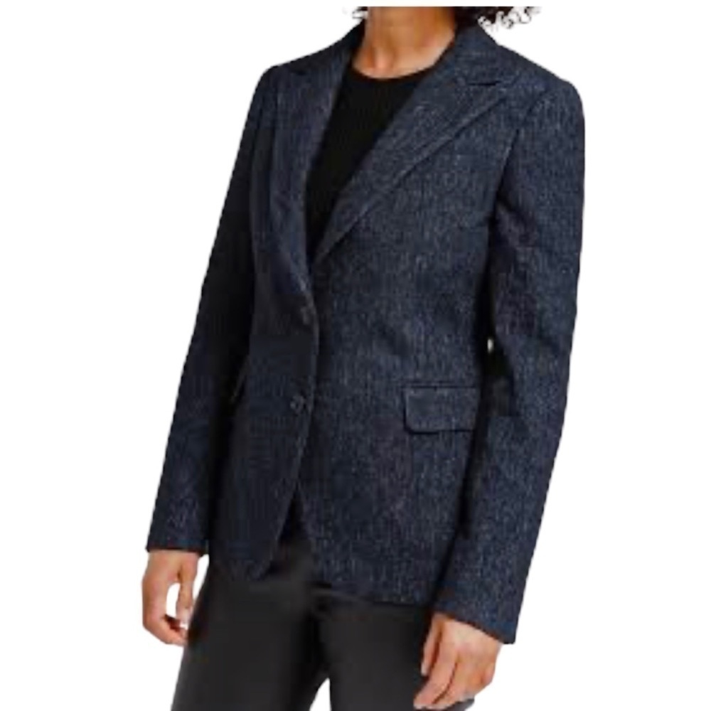 KRISTEN Blake grey Merino Wool blazer size 8